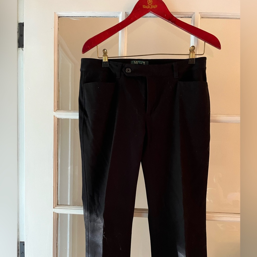 Ralph Lauren Adelle  Ladies pants Black size 8